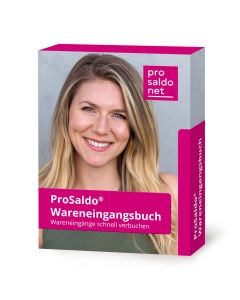 ProSaldo® Wareneingangsbuch - Software für Wareneingänge