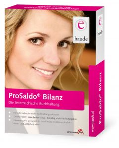 ProSaldo® Bilanz - österreichische Software für Finanzbuchhaltung